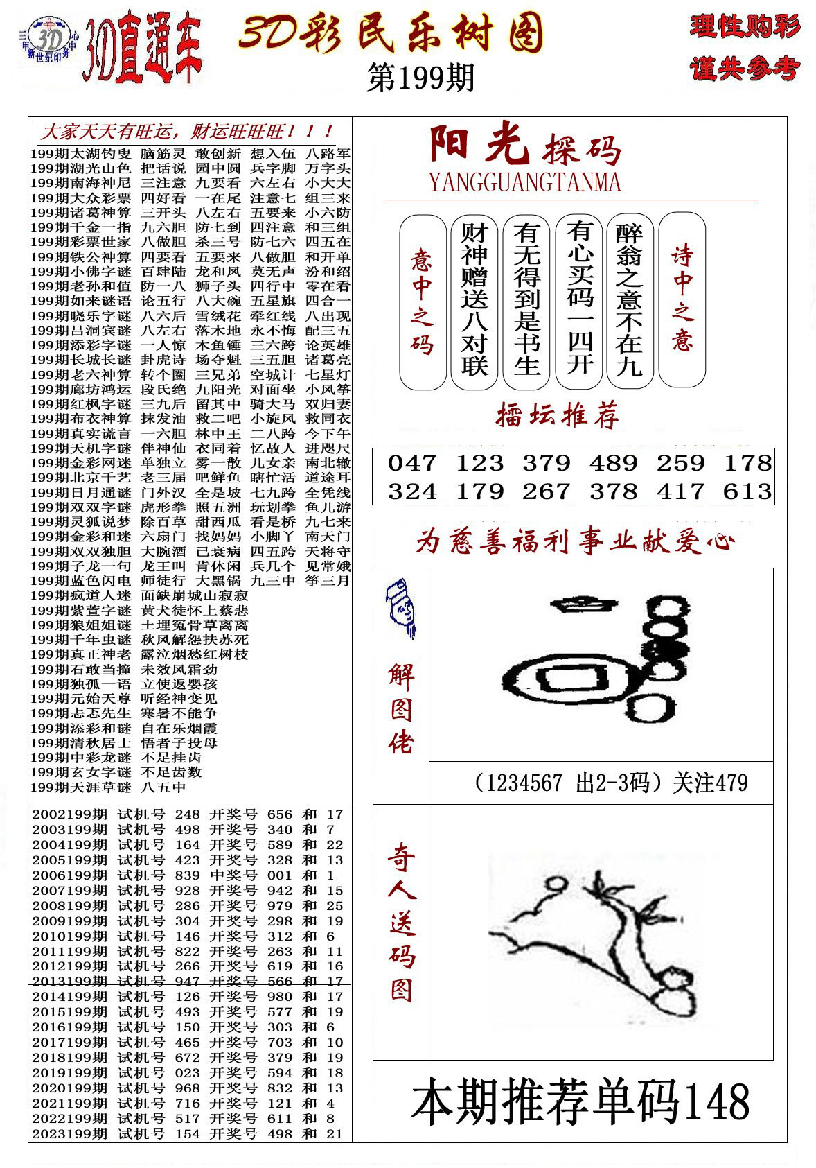 3D彩民乐树图