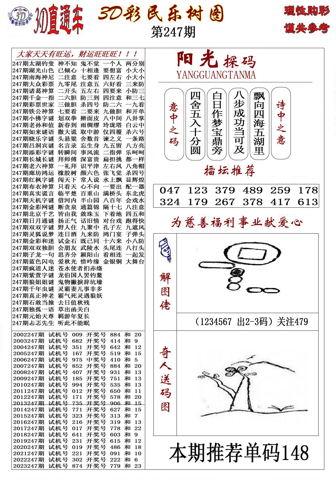 3D彩民乐树图