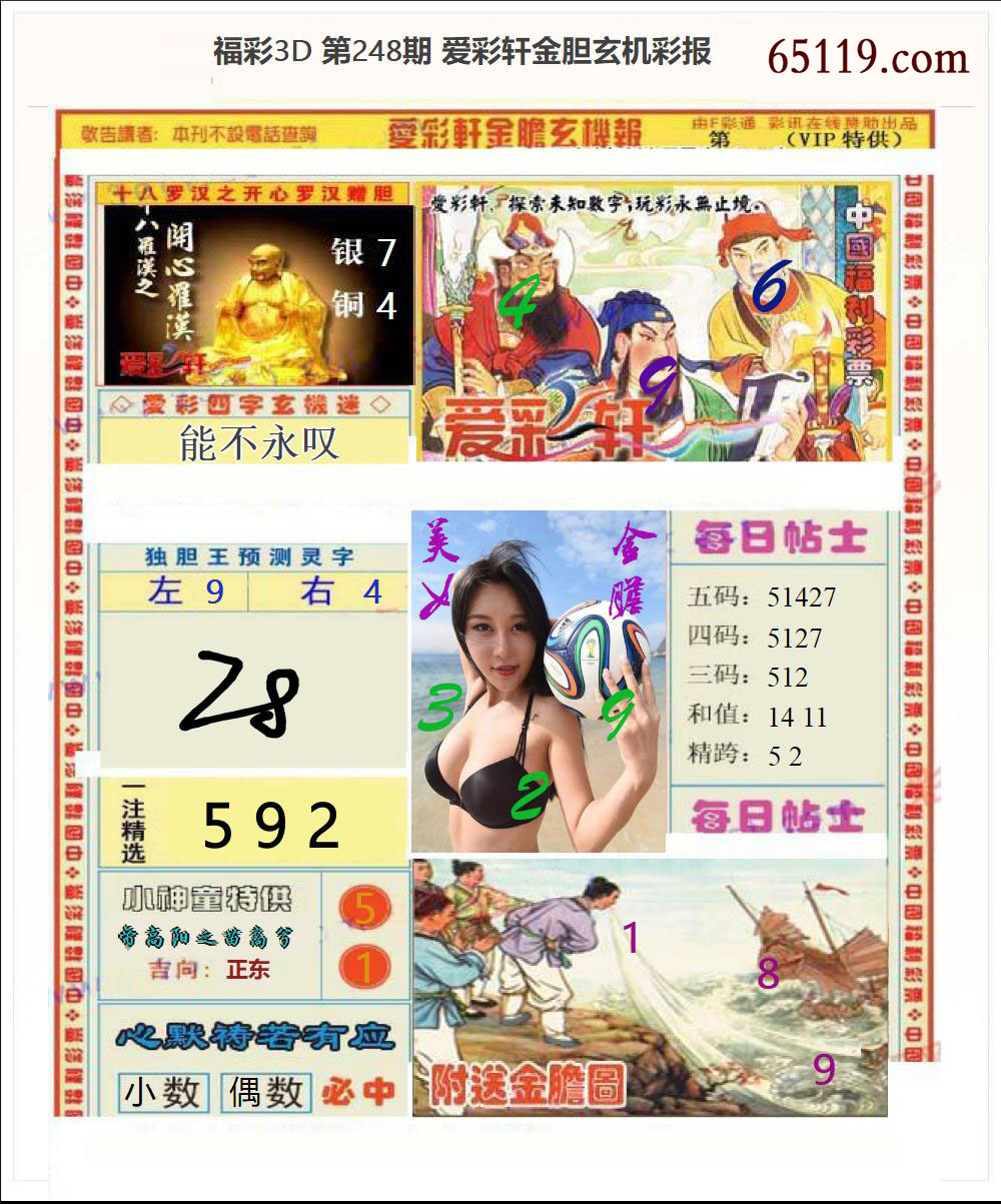 3d金胆玄机彩报