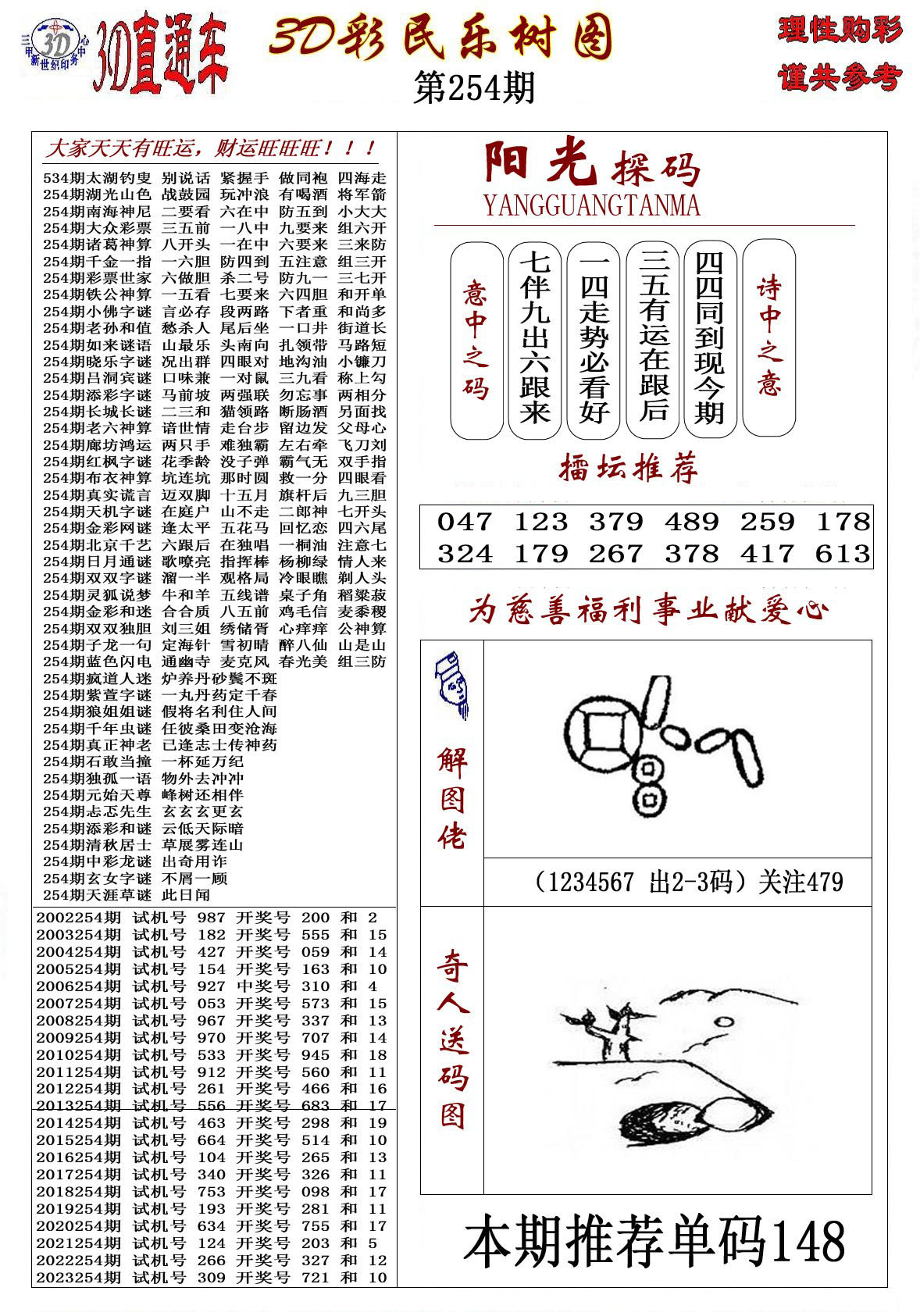 3D彩民乐树图